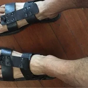 zeus | Shoes | Vintage Zeus Leather Sandals Made In Italy  display picture 1